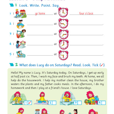 Tiếng Anh 5 Extra and Friends - Activity Book (Sách bài tập)