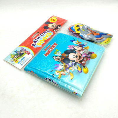 Disney Minnie & Mickey Bath Time Books (Eva Bag Edition)