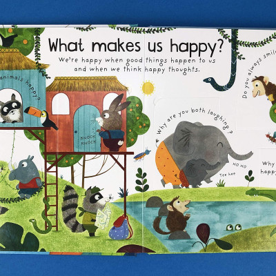 Sách tương tác thiếu nhi tiếng Anh: What are Feelings?