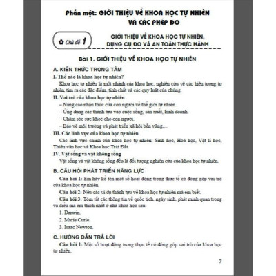 Bồi dưỡng Học Sinh Giỏi Khoa Học Tự Nhiên 6 (Dùng chung các bộ sgk hiện hành) - HA