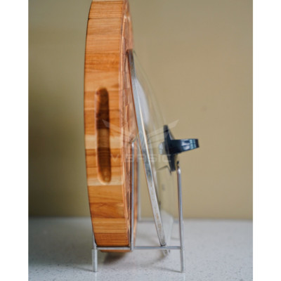 Kệ đựng thớt inox 2 ngăn Vibasic đa năng kết hợp đựng nắp nồi, dao, thớt