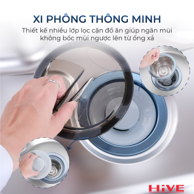 KỆ BỒN RỬA CHÉN CDUC 750