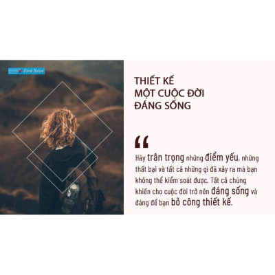 Sách Thiết Kế Một Cuộc Đời Đáng Sống - First News