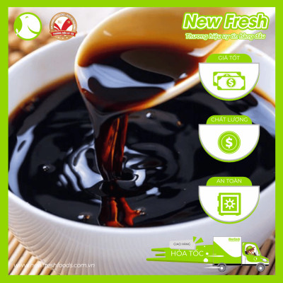 [GIAO NHANH HCM] Nước Tương Nhật Bản Kikkoman Lên Men Tự Nhiên - Chai 1L 