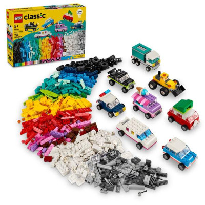 Đồ Chơi Lắp Ráp Bộ Gạch Chi Tiết Chủ Đề Phương Tiện Xe - Creative Vehicles - Lego Classic 11036 (900 Mảnh Ghép)