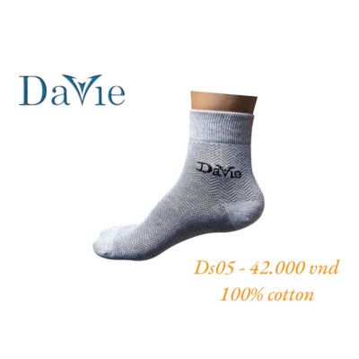 Vớ Cotton Davie Dvs05 Co Giãn Thấm Hút Tốt Và Khử Mùi Kháng Khuẩn An Toàn