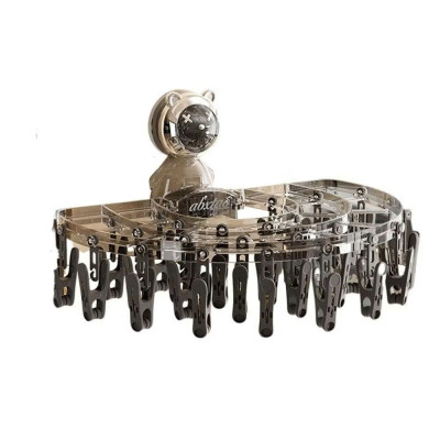 Móc Kẹp Treo Đồ Lót Tất Dạng Hít Dính Tường - Móc Treo Ban Công Tiện Lợi - HÀNG CHÍNH HÃNG MINIIN