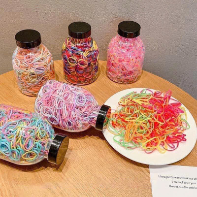 Lọ Dây Chun Buộc Tóc Co Dãn Nhiều Màu