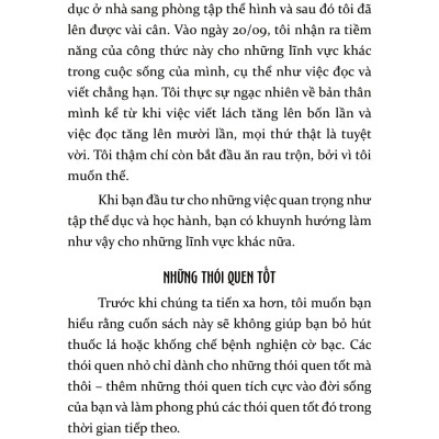 Sách Gieo Thói Quen Nhỏ, Gặt Thành Công Lớn
