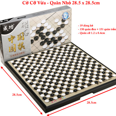 Cờ Vây Nam Châm Chọn size, Cờ Caro Cao Cấp, Có Bàn Là Hộp Đựng Rộng 28.5cm Và 37cm - Hàng chính hãng