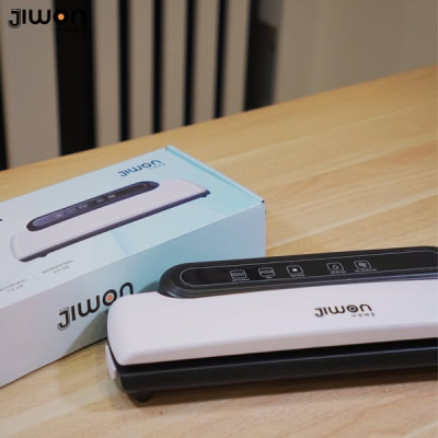 Máy hút chân không JIWON JWH-2830, máy hàn miệng túi nhỏ gọn, dùng được cho đa số loại túi
