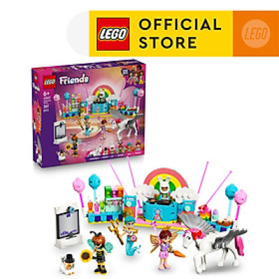 LEGO FRIENDS 42661 Đồ Chơi Lắp Ráp Tiệc Hóa Trang Chủ Đề Kỳ Lân Và Tiên (261 chi tiết)
