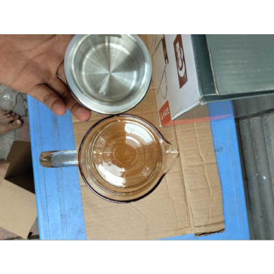 Set bình thủy tinh kèm 6 cốc sang trọng hiện đại dày dặn