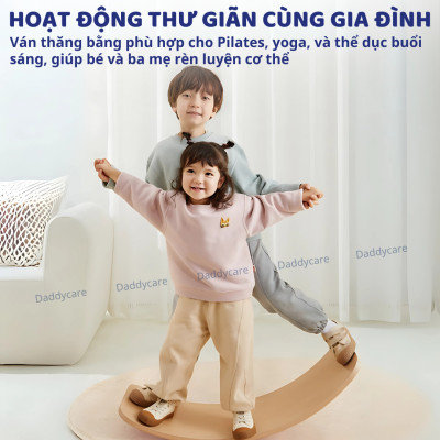 Ván thăng bằng, ván cong bập bênh Mideer Wobble Balance Board, đồ chơi cho bé 2,3,4,5,6 tuỏi