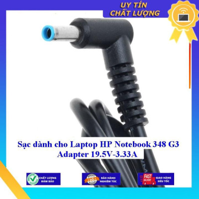 Sạc dùng cho Laptop HP Notebook 348 G3 Adapter 19.5V-3.33A - Hàng Nhập Khẩu New Seal
