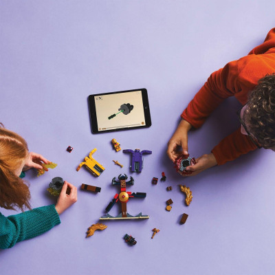 Đồ Chơi Lắp Ráp Con Quay Arin Và Phe Ác - Dragon Spinjitzu Battle Pack - Lego Ninjago 71826 (186 Mảnh Ghép)