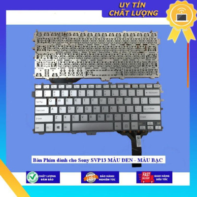 Bàn Phím dùng cho Sony SVP13 MÀU ĐEN - MÀU BẠC - Hàng Nhập Khẩu New Seal