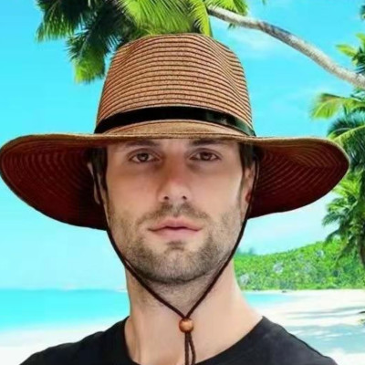 Nón cao bồi nam Mũ cao bồi nữ đi biển rộng vành chống nắng UV  thoáng mát gấp gọn Panama thời trang Korea dona22032001