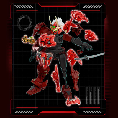 Đồ Chơi Lắp Ráp Model Kit Nhân Vật Ngẫu Nhiên 9 Trong 1 - Sembo 900020