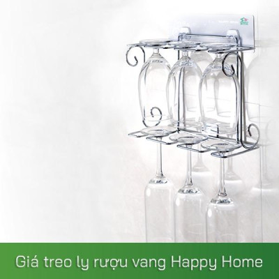 iMat Giá treo ly rượu vang chịu tải 15kg