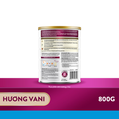 Thực phẩm dinh dưỡng y học Glucerna hương vani 800g/850g