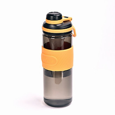 Cốc nước thể thao đơn giản với bộ lọc dung tích lớn 620ml cốc sinh viên mang theo ngoài trời bằng nhựa