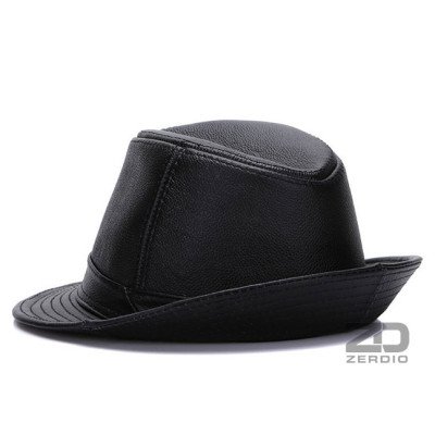 Mũ Phớt Nam, Nón Cao Bồi Da Bò Thật Cao Cấp MP038