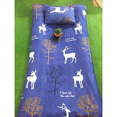 Topper Nệm Bông Xuất Nhật, Vỏ Bọc Nệm 1m2x2m, 1m4x2m, 1m6x2m, 1m8x2m