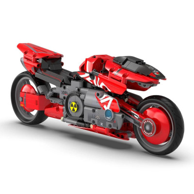 Đồ Chơi Lắp Ráp Xe Mô Tô Cyber CT-3X - CaDA C64001W (451 Mảnh Ghép)