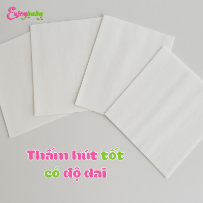 Khăn lau vải khô cao cấp Enjoy mềm dai đa năng giao nhanh chăm sóc bé yêu
