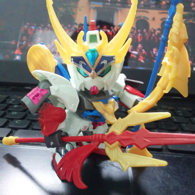 Đồ Chơi Xếp hình Gundam Triệu Tử Long - Mô Hình Lắp ghép Tam Quốc A004
