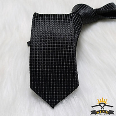 Cà Vạt Xanh KING Bản Nhỏ 6cm, Công Sở ( C043 )