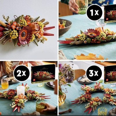 LEGO - ICONS - 10314 - Hoa Khô Trang Trí (812 chi tiết)