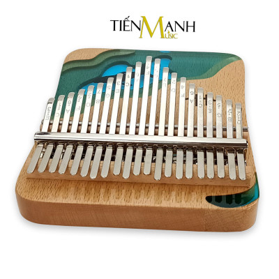 Đàn Kalimba Hluru Resin 21 Phím KWD21 Hình Cá Heo, Voi - Acrylic Keo đổ nhựa Thủy Tinh hữu cơ trong suốt Hàng Chính Hãng- Kèm Móng Gẩy DreamMaker
