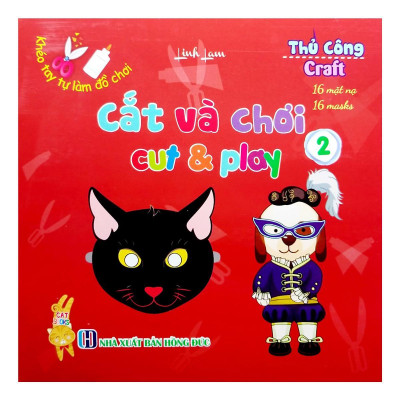 Sách - Khéo Tay Tự Làm Đồ Chơi - Cắt Và Chơi - Trọn Bộ 4 Cuốn - Chính Thông Book