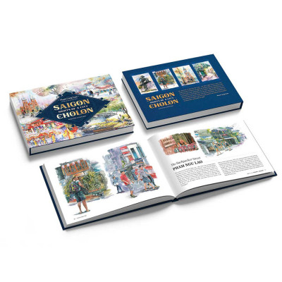 Sights Of A City Saigon - Cholon: Paintings And Sketches (Tái bản năm 2025)