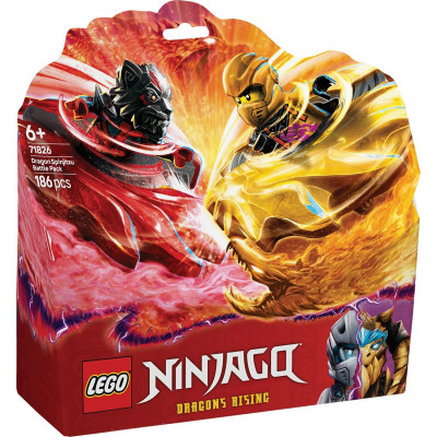 Đồ Chơi Lắp Ráp Con Quay Arin Và Phe Ác - Dragon Spinjitzu Battle Pack - Lego Ninjago 71826 (186 Mảnh Ghép)