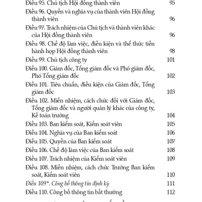 Luật Doanh Nghiệp (Hiện Hành) (Sửa Đổi, Bổ Sung Năm 2022)