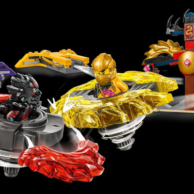 Đồ Chơi Lắp Ráp Con Quay Arin Và Phe Ác - Dragon Spinjitzu Battle Pack - Lego Ninjago 71826 (186 Mảnh Ghép)