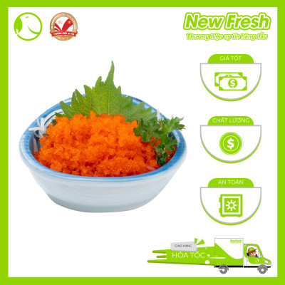  [GIAO NHANH HCM] Trứng Tôm Nhật Bản EbiKo Màu Cam Từ Quả Yuzu - Hộp 500g