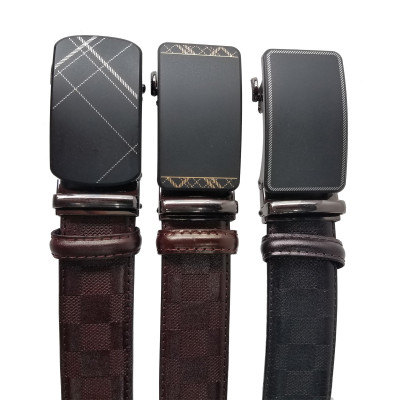 Thắt Lưng Nam Da Bò Thật BIGGBEN Đầu Tăng Đơ TLB69