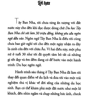 Tây Ban Nha – Hành Trình Không Ngôn Ngữ