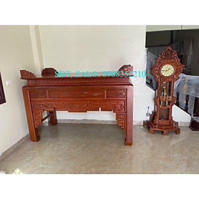 án thờ mẫu Sen gỗ gụ