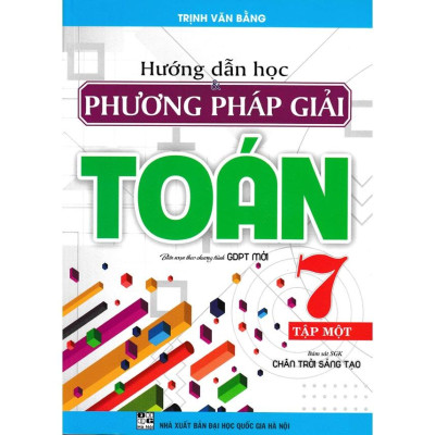 Sách  - Combo Hướng Dẫn Học & Phương Pháp Giải Toán Lớp 7 (bám sát sách giáo khoa chân trời sáng tạo - bộ 2 cuốn - HA)