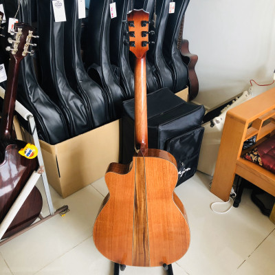 Đàn Guitar Acoustic DT350 full gỗ hồng đào âm thanh tốt sử dụng lâu dài