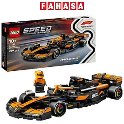 Đồ Chơi Lắp Ráp Xe Đua McLaren F1 Team MCL38 - Lego Speed Champions 77251 (263 Mảnh Ghép)
