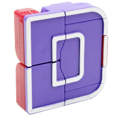 Đồ Chơi Lắp Ráp Biến Hình Robot Chữ Cái D - Cresta DK81230