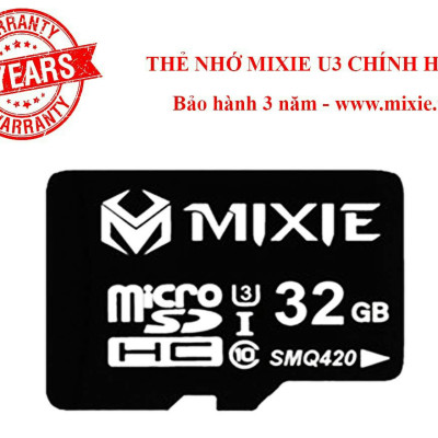 Thẻ nhớ 32/64/128/256gb MIXIE  MicroSD  Class10 U3. Hàng Chính Hãng.