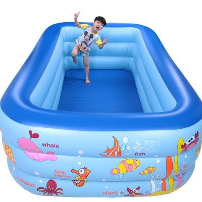 Bể Bơi Chữ Nhật 3 Tầng 180cmx130cmx60cm