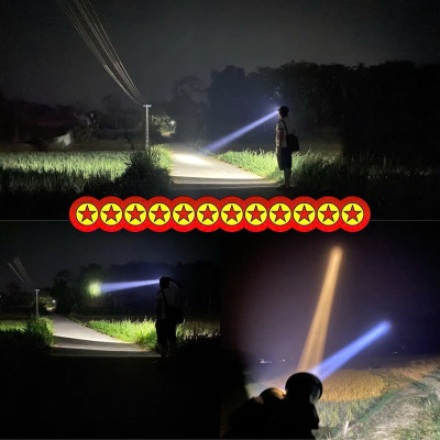 Đèn Pin Đội Đầu Ultra S J78 Vỏ Nhôm – Siêu Sáng 3000W, Rọi Xa 1500M, Pin Trâu Xuyên Đêm